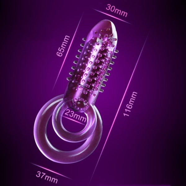 Anillo vibrador para el pene eficaz estimulador de orgasmos - Imagen 3