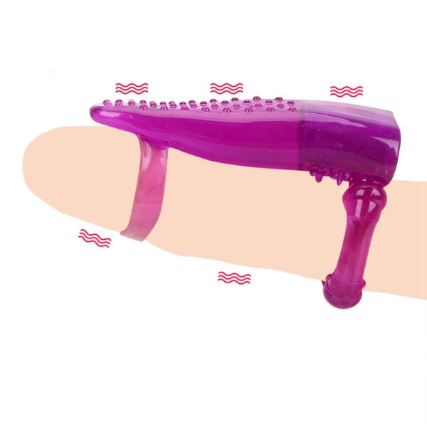 Anillo vibrador de pene con forma de lengua :P - Imagen 5