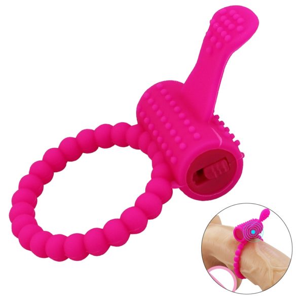 Pequeño vibrador de pene para clítoris